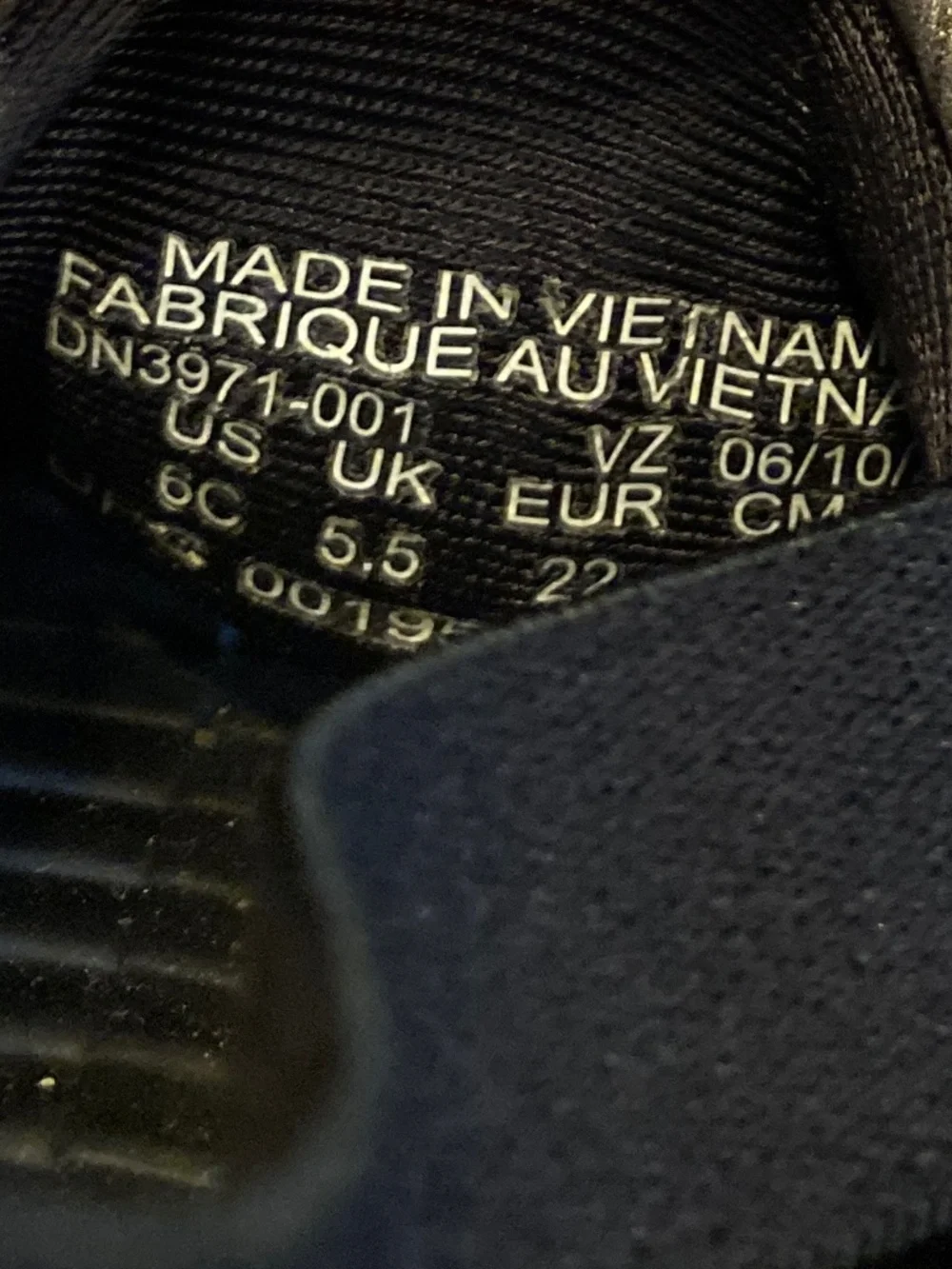 Nike baby slides